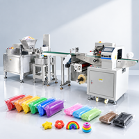 Machine d'emballage automatique pour argile pour enfants, pâte à modeler, plastiline, machine d'emballage pour fabricants de jouets