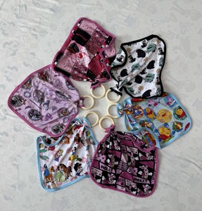 Hộp quà bí ẩn dành cho thú bông mềm mại cho bé sơ sinh với họa tiết động vật hoa văn ngẫu nhiên, khăn yếm bằng sợi tre cho bé trai bé gái - Product Image 2