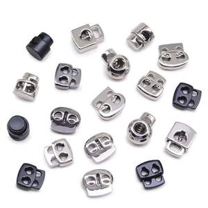 धातु कॉर्ड लॉक स्टॉपर एंड जस्ता मिश्र धातु समायोज्य धातु वसंत कॉर्ड लॉक स्टॉपर - Product Image 6