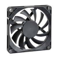 Personnalisable 70x70 X10mm Axial PC Extractor Brushless DC Cooling Fan 12V DC 2 Pin Heat Sink High-Speed Computer Cooling Plastic