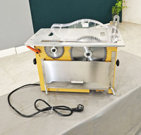 Scie à bois pliante scie à Table coulissante Machine à découper le bois scie à Table coulissante pliante