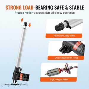 DB Wholesale Heavy Duty 12V 14In <b>Linear</b> <b>Actuator</b> 1320lbs/6000N 0.19\"/s IP44 Protection High-End Manipulator - Product Image 5