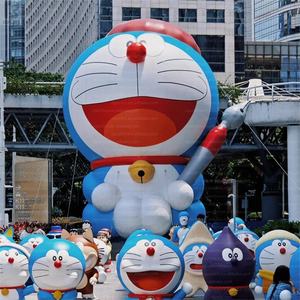 LED <strong>Giant</strong> Inflatable <strong>Doraemon</strong> Blue Cat Mascot Boosts Foot Traffic for Mall Promotion/Fan Event/Theme Park/Exhibition/Event/Stage - Product Image 1