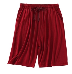All'ingrosso 8XL abbigliamento sportivo estivo taglie forti per la casa Pantaloni del pigiama larghi a tinta unita pantaloncini pettinati da palestra da spiaggia - Product Image 5
