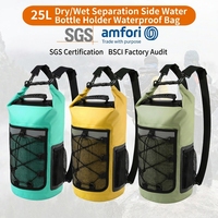 Sac étanche léger et tendance en PVC, avec fermeture à fermoir, pour randonnée, natation, camping – Capacités 10L/20L/25L/30L – Offre spéciale