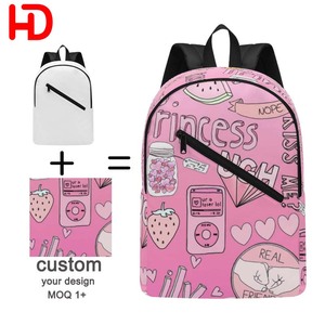 Zaino di Alta Qualità Personalizzabile <span class=keywords><strong>con</strong></span> Logo, Stampa Anime, Zaino Sportivo Supre <span class=keywords><strong>Me</strong></span> 17 Pollici in Poliestere Nero per Laptop o Neutro - Product Image 1