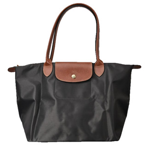 Borsa a Mano Classica Longxiang del 70° Anniversario, Grande Capacità, in Vera Pelle, Tracolla Pieghevole, Stile Urbano Estivo - Product Image 5