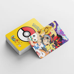 92 cartes de vœux, cartes LOMO d'anime de dessin animé Pikachued, autocollants <span class=keywords><strong>photo</strong></span>, coffret holographique - Product Image 4