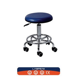 LABPEAK PU Lab Ergonomic <b>Chair</b> 360° <b>Swivel</b> with 42~54cm Adjustable Height - Product Image 1