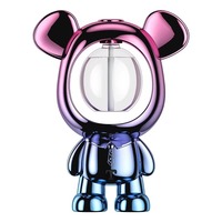 Diffuseur d'arômes en forme d'ours, brumisation automatique, minuterie, batterie intégrée, rechargeable, à poser sur le bureau ou à fixer au mur, pour la maison, le bureau ou la voiture