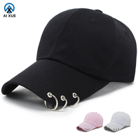 Casquette de baseball tendance édition coréenne pour hommes et femmes, style décontracté, visière incurvée sportive, idéale printemps-automne, protection solaire extérieure