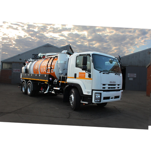 Japan I$Uzu Giga Combined Sewer Jetting Vacuum Tanker Truck - Product Image 3