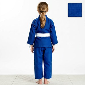 Combinaison de BJJ unisexe pour enfants, uniforme de BJJ pour toutes les combats, en tissu de coton respirant et durable multicolores, confortable pour enfants et adultes - Product Image 4