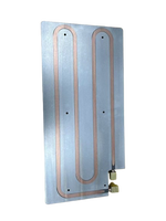 Refroidisseur d'eau liquide à faible entretien, plaque froide liquide, refroidisseur d'eau en aluminium, refroidisseur d'eau personnalisé pour système de refroidissement du processeur