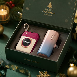 Christmas Gift Set CAM-10 5K <b>Camera</b> with QYPB-289 Mini Power Bank in Elegant Box - Product Image 2