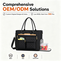 Nouveau Sac fourre-tout durable pour professeur avec compartiment repas isolé