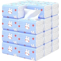 Offre Spéciale : Paquet Personnalisé de Mouchoirs Faciaux Écologiques en Pâte de Bois Vierge – Mouchoirs Jetables Doux pour Usage Domestique