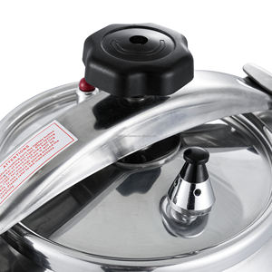 Cuisinière à pression en aluminium, grande capacité commerciale, efficace, sûre, sans revêtement, pour cuisinière à gaz, ustensiles de cuisine - Product Image 2