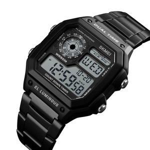 Relojes de Lujo para Hombre en Acero Inoxidable Bañado en Oro SKMEI 1335 Resistentes al Agua 50m - Product Image 5
