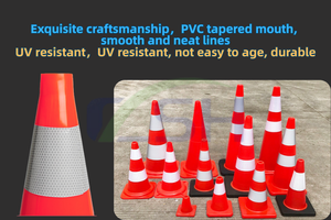 Señales de barril plegables y barreras Gran cono de tráfico Precio Barricada Pequeños conos de carretera naranja de seguridad para la venta - Product Image 3