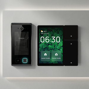 Sonnette vidéo intelligente Hiwink Matter avec panneau de commande, hub, alimentation solaire, interphone <span class=keywords><strong>HomeKit</strong></span>, reconnaissance d'empreintes digitales, reconnaissance faciale, système de sécurité PoE - Product Image 1