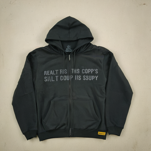 Felpe <span class=keywords><strong>con</strong></span> Cappuccio Invernali da Uomo Oversize in Spugna Pesante di Alta Qualità <span class=keywords><strong>con</strong></span> Zip e Logo Personalizzato, Vendita all'Ingrosso Diretta dalla Fabbrica - Product Image 5