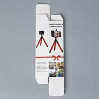 Support de téléphone portable pour voiture en carton ondulé recyclable avec logo personnalisé, revêtement UV, pelliculage mat, gaufrage et doublure en éponge – Vente en gros