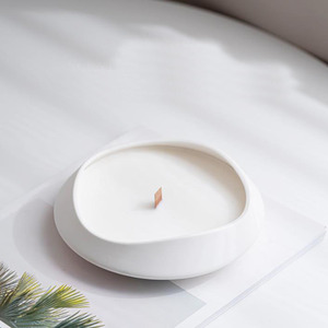 Bán Buôn Hình Dạng Không Thường Xuyên Nến Gốm Bát Biểu Tượng Tùy Chỉnh In Nến <span class=keywords><strong>Container</strong></span> Cho Đám Cưới Và Trang Trí Đám Cưới - Product Image 3