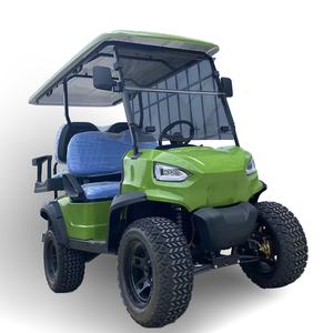 Prix usine 48V 2 + 2 places chariots de golf électriques rue légale pour la chasse pour le cours - Product Image 2