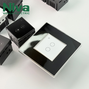 <span class=keywords><strong>Interruttore</strong></span> Smart Touch Niva con Pannello in Vetro, Controllo Remoto Wi-Fi, Interruttori Elettrici Modulari da Parete, Smart Home, Tipo UK 118 - Product Image 2