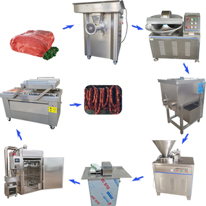 Sausage Tying Machine Sausage Making and Twister Machine Commercial 40l Meat Bowl Chopper - Product Image 4