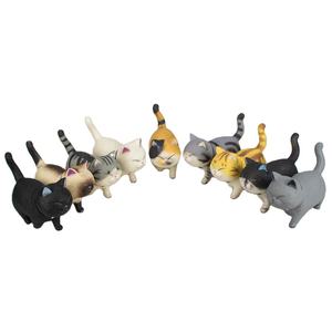Custom Kleine Plastic Kat Beeldjes Klein Plastic Speelgoed Kat <span class=keywords><strong>Model</strong></span> - Product Image 1
