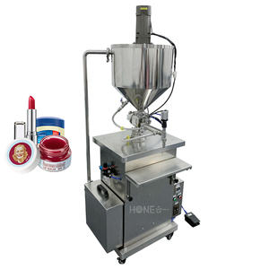 Máquina neumática de llenado de cera, 50-500ml, con temperatura constante, para miel, mermelada, pasta de gel, lápiz labial, <span class=keywords><strong>vasline</strong></span> - Product Image 1
