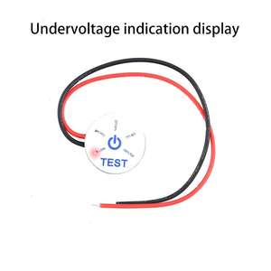 Batterijniveau-indicator 18650 <span class=keywords><strong>Lipo</strong></span> Lithium Capaciteitstester Meter 1S-7S 12V-24V Loodzuur Met bescherming tegen omgekeerde aansluiting - Product Image 5