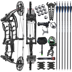<span class=keywords><strong>Arc</strong></span> à poulies composite à double usage M109K pour tir à l'<span class=keywords><strong>arc</strong></span> et pêche, utilisation en véhicule, <span class=keywords><strong>chasse</strong></span>, <span class=keywords><strong>arc</strong></span> de plein air, axe court - Product Image 1