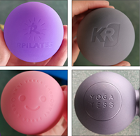Ensemble de balles de massage des tissus profonds avec sac en filet de transport pour la thérapie des points gâchettes, les tissus profonds, la libération myofasciale, la mobilité