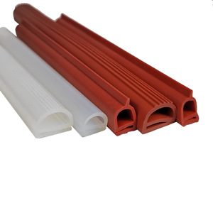 Silicone e-loại chịu nhiệt độ cao hấp lò nắp chống thấm nước dày đặc cao su chống sốc niêm phong dải - Product Image 3