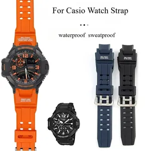 Correa de reloj para <span class=keywords><strong>hombre</strong></span> <span class=keywords><strong>Casio</strong></span> <span class=keywords><strong>G</strong></span> <span class=keywords><strong>SHOCK</strong></span> GRAVITY MASTER Series Gw1100, accesorios de resina para reloj GA1000/GW4000/G1400/GWA1000 - Product Image 1