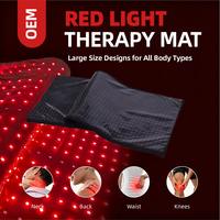 Almohadilla de Terapia de Luz Roja e Infrarroja Cercana OEM/ODM al por Mayor con Certificado, Colchoneta de Terapia de Luz Roja de Cuerpo Completo 660nm 850nm