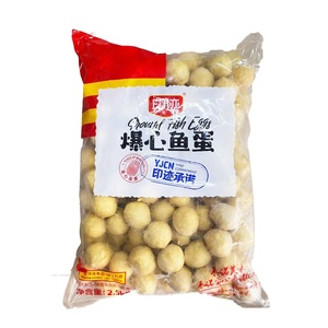 ลูกชิ้นปลาตุ๋นยี่ห้ออินจิ คุณภาพสูง เกรดเอ แช่แข็งแบบ BQF ขายส่งจากโรงงานโดยตรง - Product Image 3