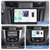 DUDUAUTO Autoradio Android Écran tactile Radio FM RDS UIS7870 DSP EQ Navigation Android pour Nissan Navara NP300 Frontier 2017