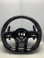 Volant sport en cuir personnalisé à 3/4 de rayons pour Mercedes-Benz Classe E W204 W205 W212 W211 W213 W218 Classe S (S550) 2015-2019