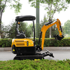 Mini-chargeuse sur chenilles 2 tonnes, débroussailleuse, taille-haie, pelle réversible pour pépinière et jardin, stock US PRÊT À EXPÉDIER CE - Product Image 3