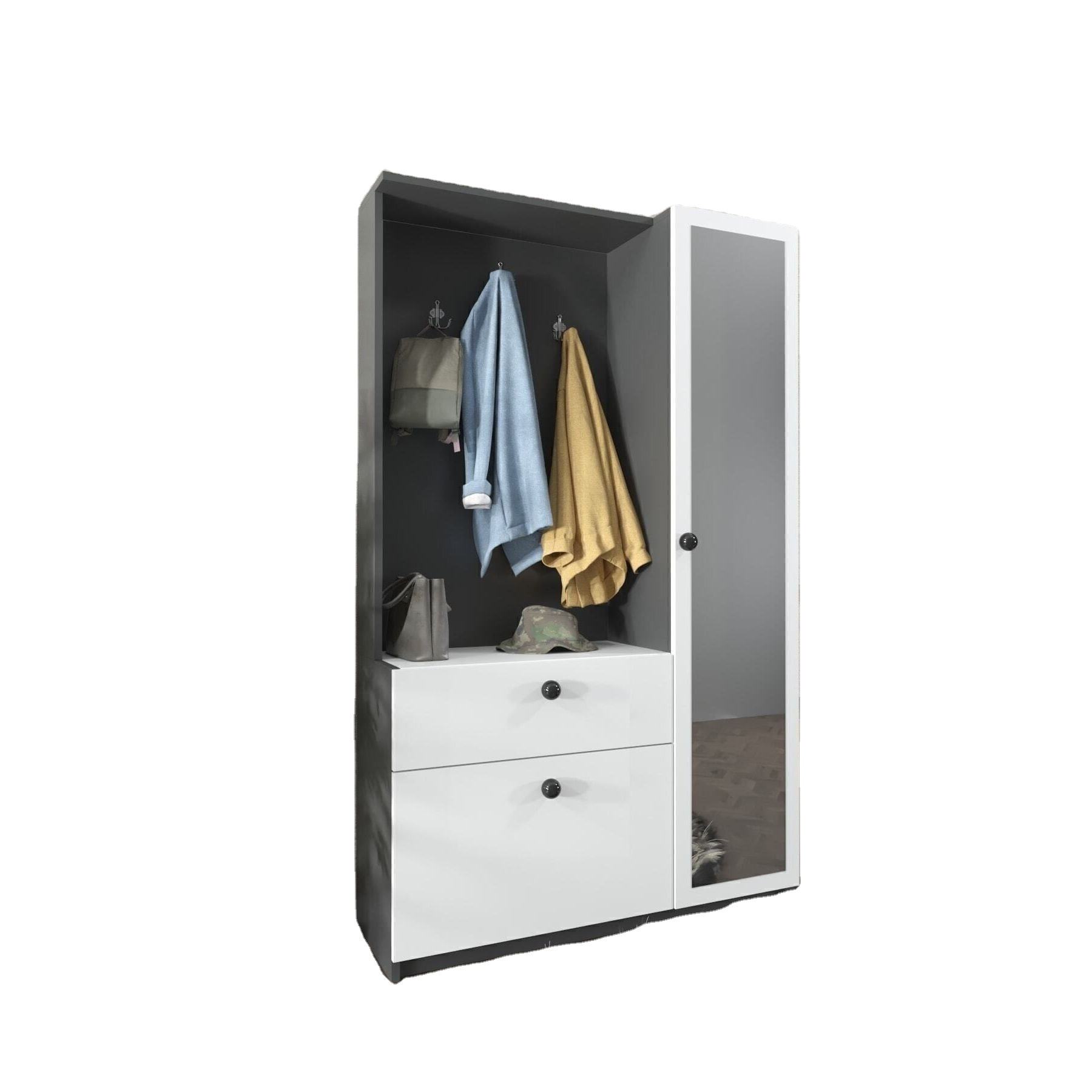 Anthracite Gray / White