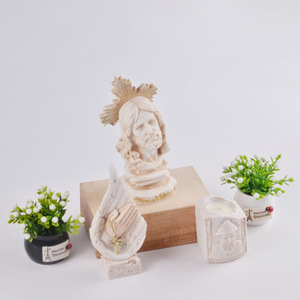 KOMI Décorations pour <span class=keywords><strong>la</strong></span> maison Statues <span class=keywords><strong>de</strong></span> jardin En gros Résine Religieux Anges Figurine Table Pilier Debout Ornements - Product Image 1