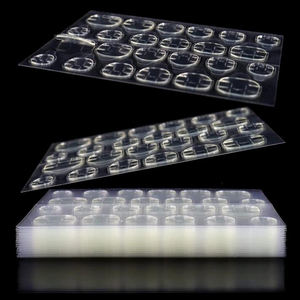 5-Pack DIY 3D <span class=keywords><strong>Double</strong></span> <span class=keywords><strong>Face</strong></span> Transparent Gelée <span class=keywords><strong>Ongles</strong></span> Colle Autocollants Réutilisable <span class=keywords><strong>Adhésif</strong></span> <span class=keywords><strong>Faux</strong></span> <span class=keywords><strong>Ongles</strong></span> Art Accessoires Outils Offre Spéciale - Product Image 3