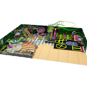 Attrezzatura per Parco Giochi Commerciale al Coperto 2025 - Combo Scivolo con Trampolino e Piscina di Palline per Feste dei Bambini/Centro Giochi, Area Giochi Morbida per Uso Scolastico - Product Image 4