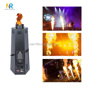 Máy phun lửa sân khấu 6 mặt, điều khiển DMX 512, phun lửa nhiều màu sắc - Product Image 4