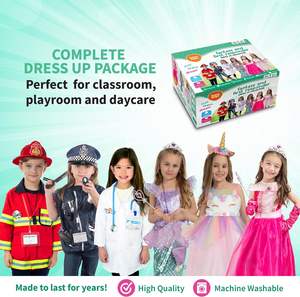 Collection de costumes d'habillage <span class=keywords><strong>pour</strong></span> enfants Déguisements d'enfants <span class=keywords><strong>pour</strong></span> jouer à faire semblant et jeux d'habillage de princesse <span class=keywords><strong>pour</strong></span> filles - Product Image 6