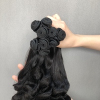 Envío rápido Venta caliente Super doble pelo dibujado tejido Perruque 100% paquetes de cabello virgen Duquesa Curl # Color Natural